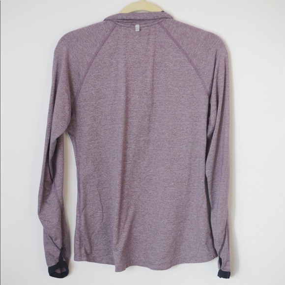 Nike Running Dri Fit Purple Half Zip - Picture 6 of 8